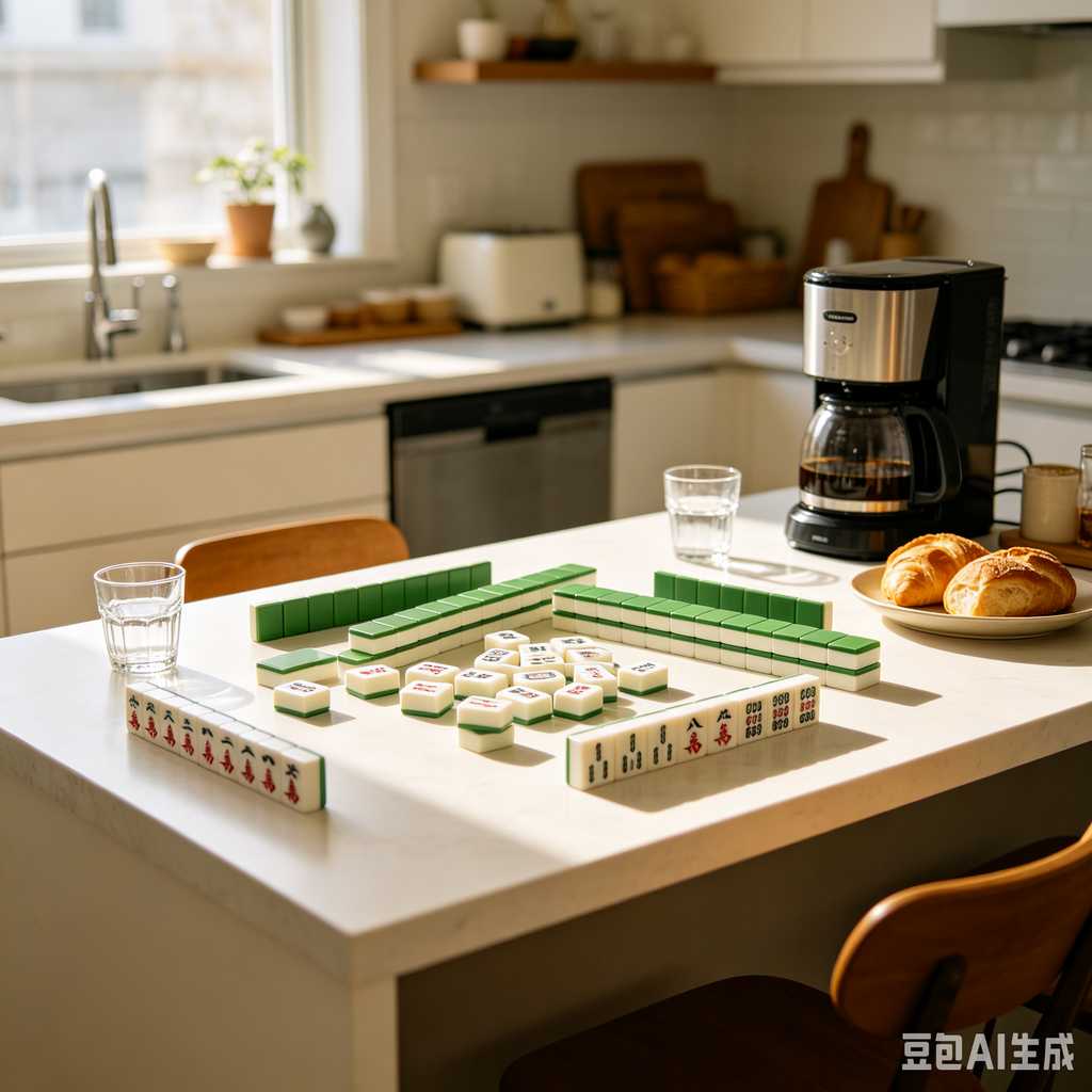 elegant text mahjong tiles