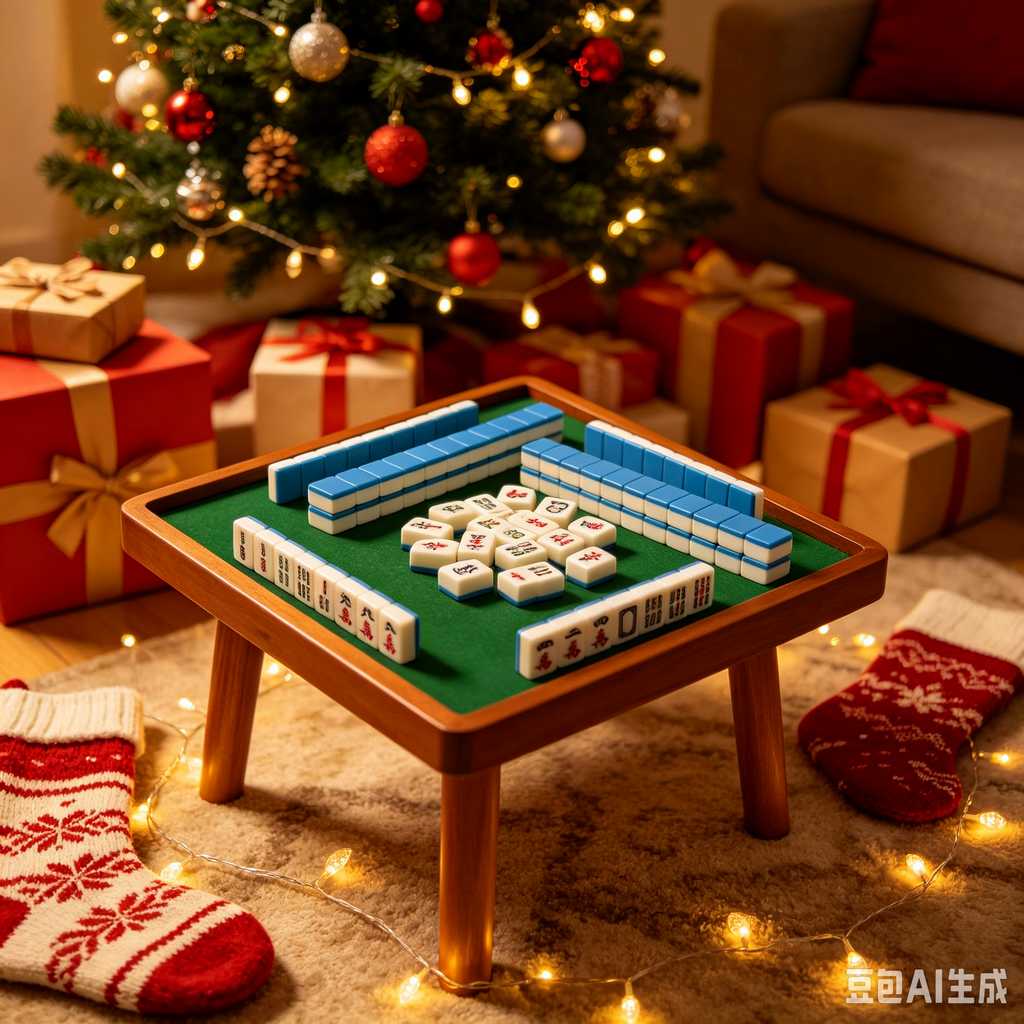 saturated color mahjong set print