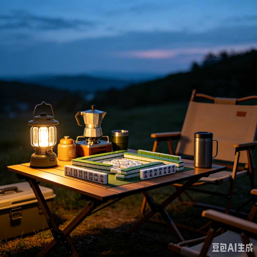 light carry mahjong game set