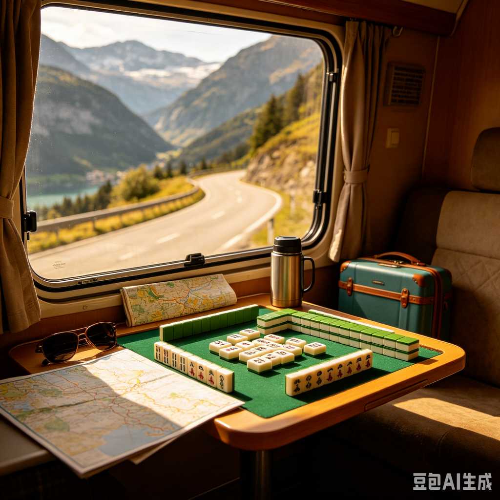 holiday gift mahjong set