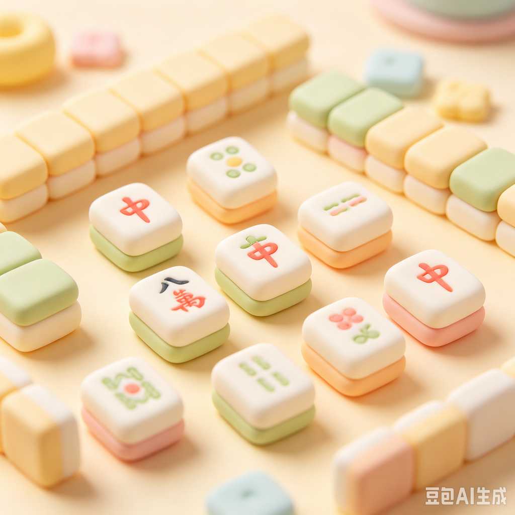 custom art mahjong set