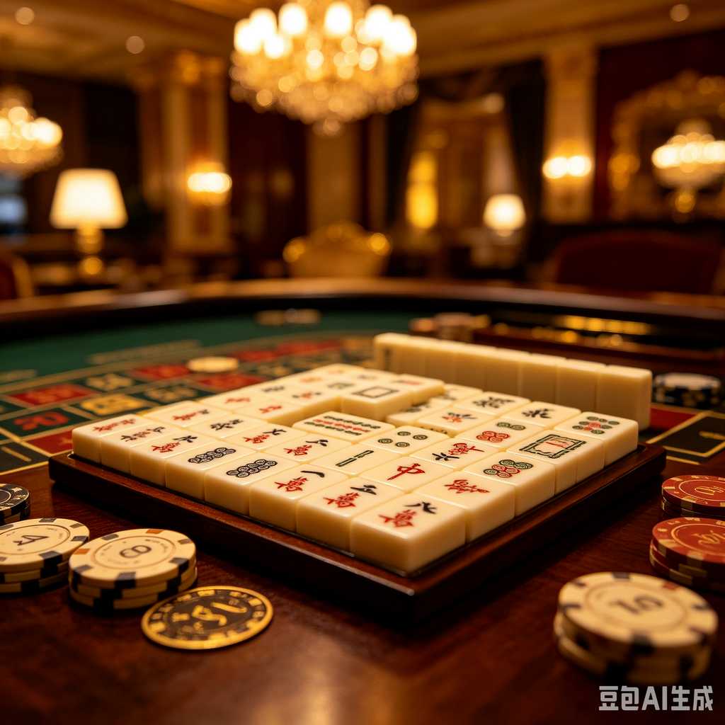 color box mahjong set packing