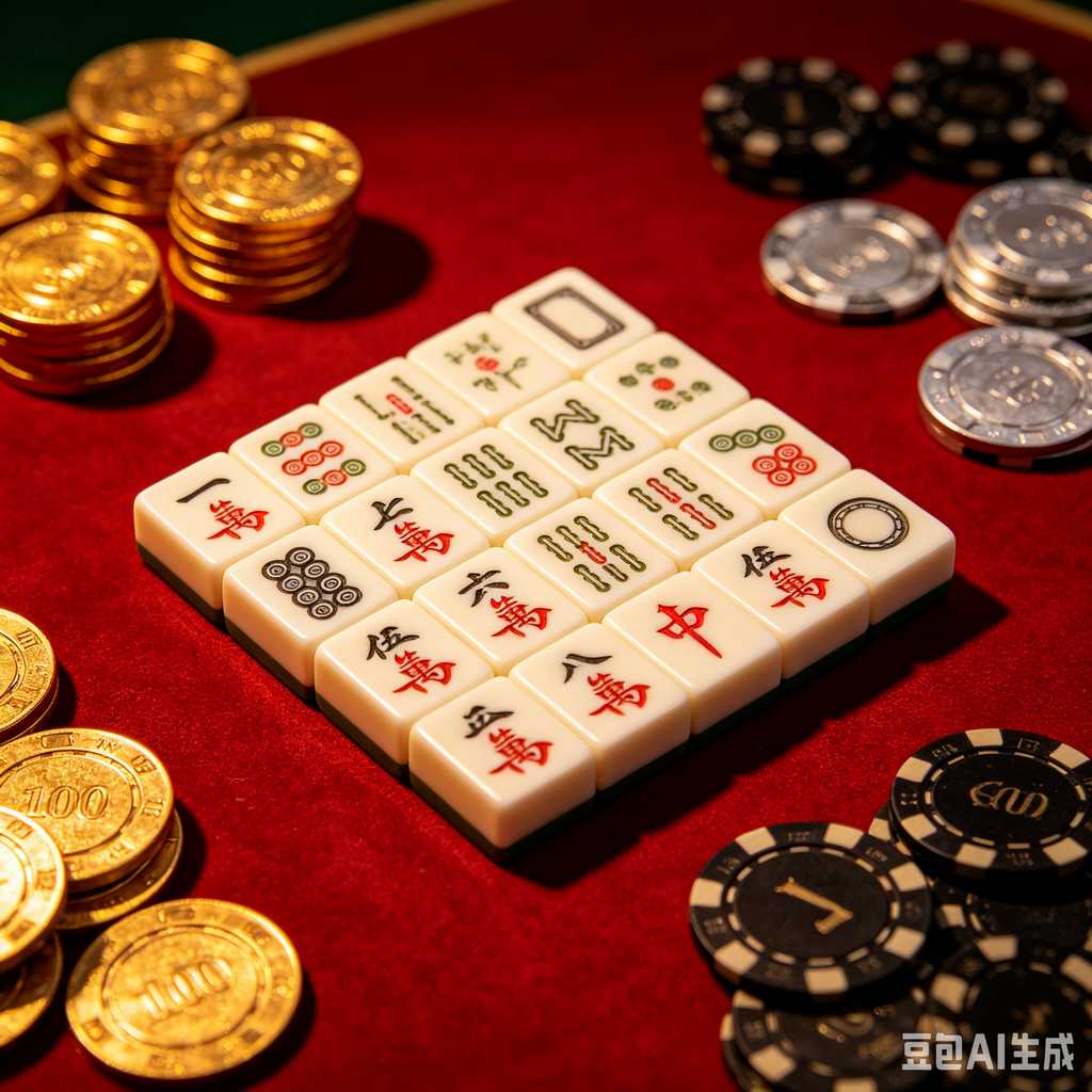 hd printed mahjong set